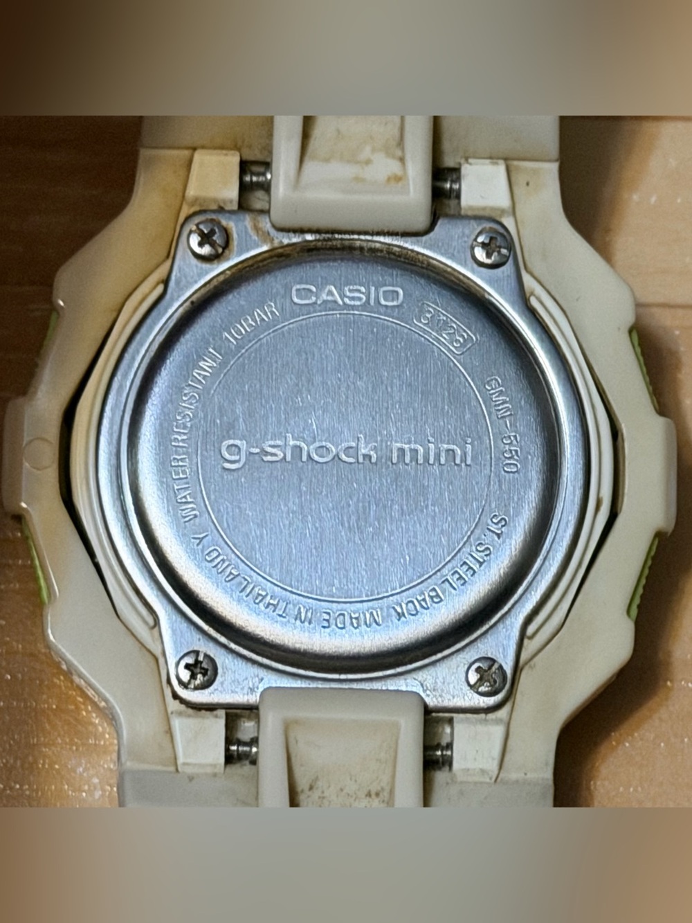 Casio G-Shock Mini GMN-550-7D Pink & White Square Women's Digital Watch GMN 550 - Picture 12 of 12